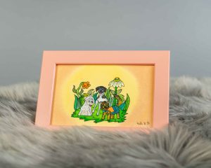 Ilustracija - Ottie v novem domu 2