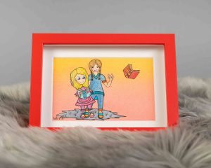 Ilustracija - Boni in Blani