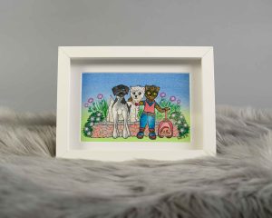 Ilustracija - Ottie v pasji šoli 2