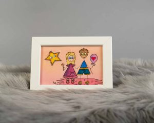 Ilustracija - Sija: Gajo in Boni